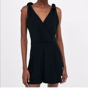 Zara Black Romper
